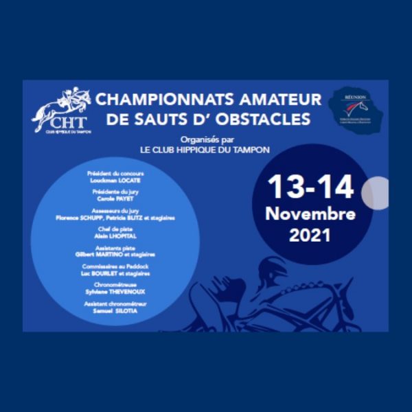 Championnats Amateur de Sauts d’Obstacles 2021